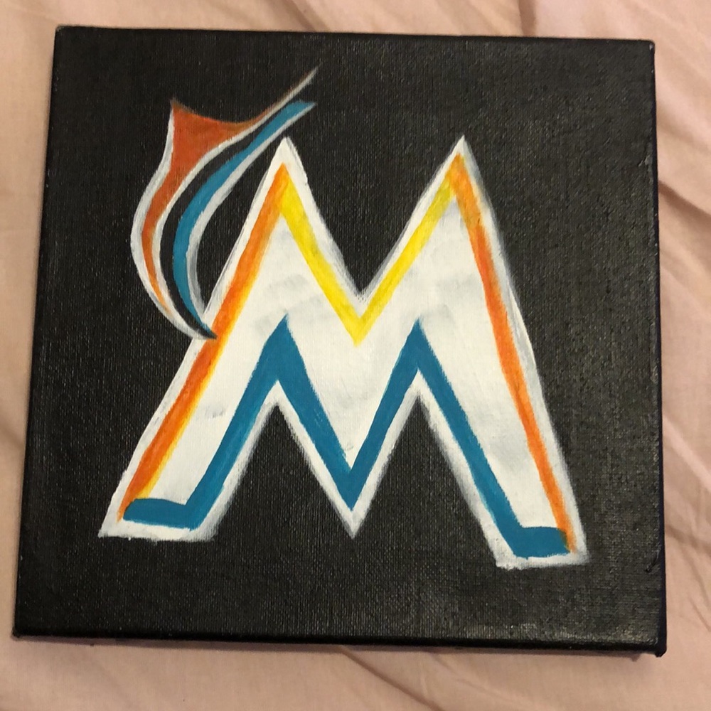 Marlins Canvas Painting